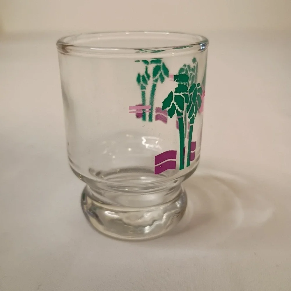 Palm‎ Trees Beach Ocean Souvenir Shot Glass